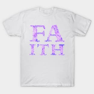 Faith in purple T-Shirt